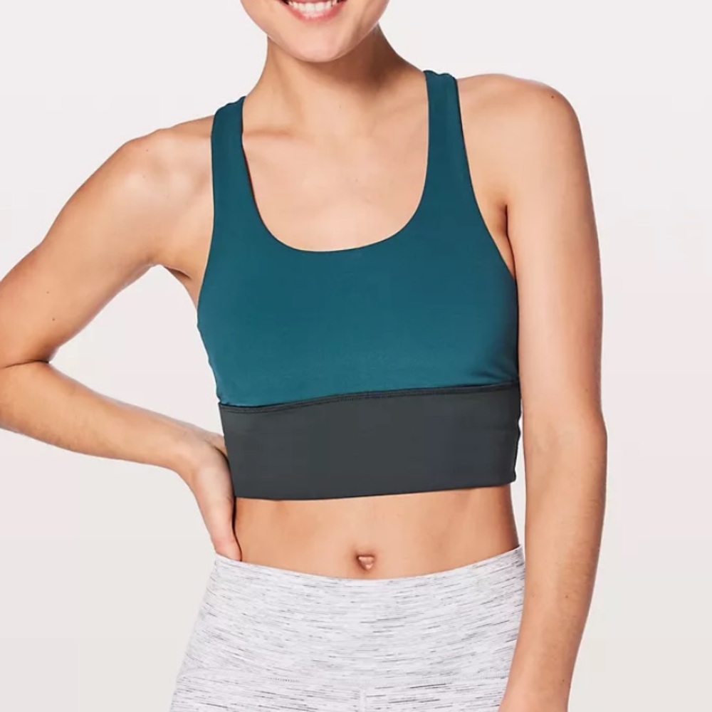Lululemon longline sports bra